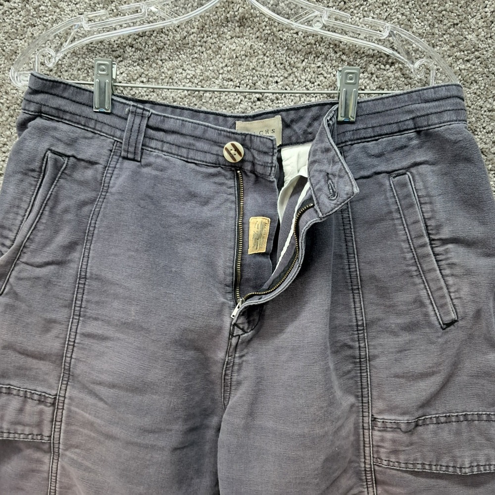 Jachs NY Mens Cargo Shorts Charcoal Grey Size 34 Cotton Utility Workwear‎ Shorts - Picture 2 of 12